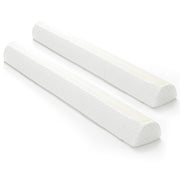 Shinnwa protector frontal en empaque desplegado mostrando longitud y forma, seguridad visible