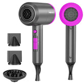 SHRATE secador frontal mostrando diseño compacto y potencia