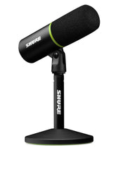 Shure MV6 front view showing compact design and focused pickup benefit