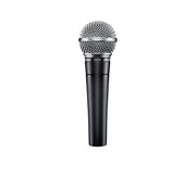 Shure SM58 vista frontal con sonido consistente y durabilidad