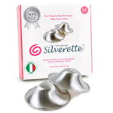 Silverette medium front packaging showing brand and cup protection benefit