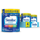 Similac Advance frente del envase mostrando la marca y beneficio nutricional