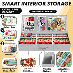 Simple Houseware bolsillos laterales con cintas y bolsas accesibles