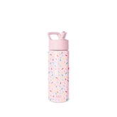 Simple Modern botella Summit Confetti frontal, diseño resistente y colorido