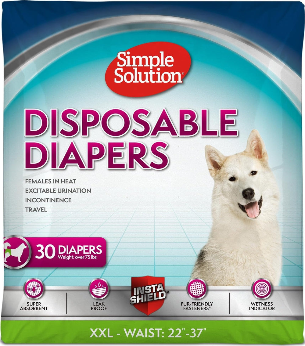 Simple Solution front packaging showing XXL 30-count and calming benefits