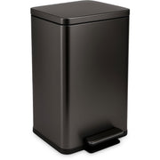 SIMPLI-MAGIC front view stainless steel shows sleek finish and space saving benefit