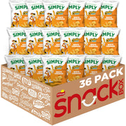 Simply Cheetos packs frente con 36 bolsas, práctico para eventos