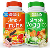 Simply Nature's Pledge front packaging showing two 90-count bottles and clear branding benefit