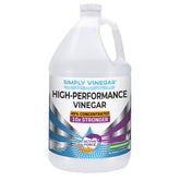 Simply Vinegar 49% front bottle showing label and capacity, communicates concentrated cleaning power