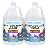 Simply Vinegar frontal del envase mostrando etiqueta clara y durabilidad