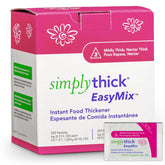 Simply Thick empaque frontal mostrando 200 sobres y beneficios claros