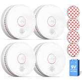 SITERWELL GS509A front view showing compact smoke alarm and clear grille for quick detection