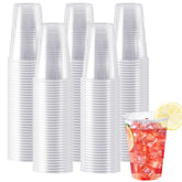 SIUQ vaso 9 oz frontal mostrando transparencia y capacidad