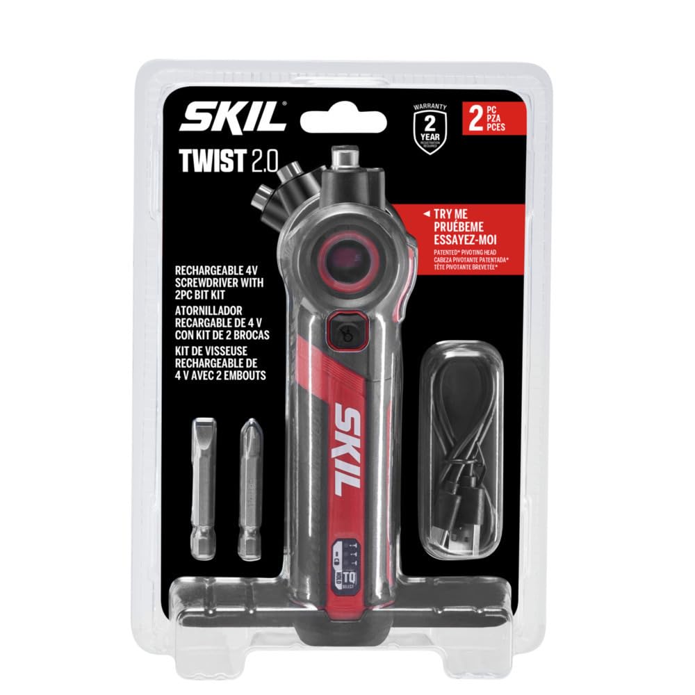 SKIL Twist frontal mostrando diseño compacto y control cómodo