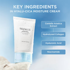 SKIN1004 aplicación sobre mejilla para hidratación ligera
