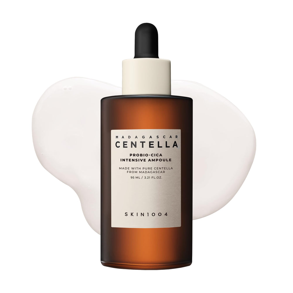SKIN1004 frasco frontal mostrando etiqueta y beneficios visibles