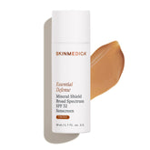 SkinMedica frente del empaque mostrando apariencia profesional y protección