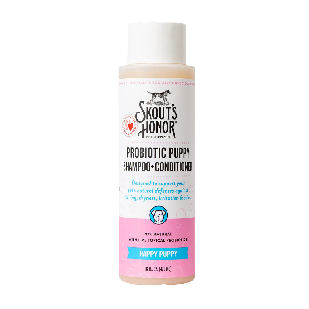 SKOUT'S HONOR front packaging showing clean bottle and label benefit
