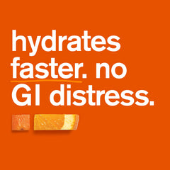 Skratch Labs orange mixed in bottle ready to drink for rapid hydration benefits