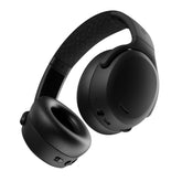 Skullcandy front view showing true black finish and immersive design benefit