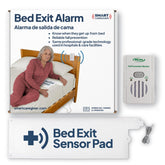 Smart Caregiver monitor and pad front view showing clear indicators benefit quick alerts