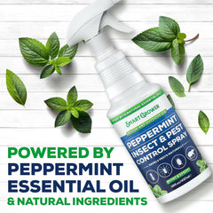 Smart Grower textura del aceite de menta pura para control natural
