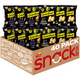 Smartfood front packaging showing mixed flavors and quantity benefit