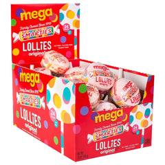 Smarties caja frontal de 24 paletas Mega, ideal para fiestas