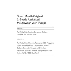 SmartMouth primer plano de la bomba dispensadora para aplicación precisa y sin desperdicio