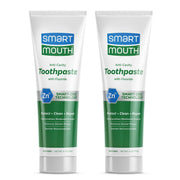 SmartMouth front packaging shows two 6 oz tubes and clear product benefit