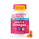 SmartyPants front packaging showing bottle and label benefits