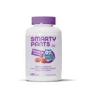 SmartyPants front packaging showing 180-count jar and flavor images for convenient supply