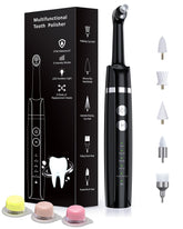 Smile-Aid front view of polisher showing compact design and ergonomic grip, improves handling