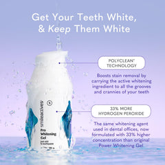 smileactives gel tube close-up illustrating smooth gel texture and easy dosing