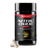 Snap Supplements bottle front view showing clean vegan nitric oxide support