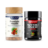 Snap Supplements frontal del pack mostrando ambas botellas y beneficio de soporte dual