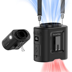 Socool ventilador frontal con clip de cinturón y sujeción segura
