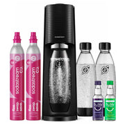 sodastream TERRA front view shows compact design and easy countertop placement benefit