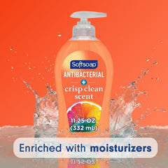 Softsoap etiqueta informativa con ingredientes y beneficios para una elección segura