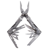 SOG PowerPint frente y empaque mostrando portabilidad y acabado durable
