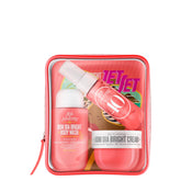Sol de Janeiro front packaging showing travel kit and packed convenience