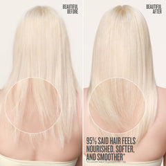 Sol de Janeiro milky texture pouring to illustrate lightweight moisturizing benefits