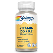 SOLARAY front label showing product name and strength for clear identification