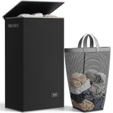 SOLEDI front view with lid showing tidy storage benefit