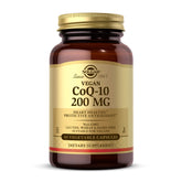 Solgar bottle front view showing label and 60 vegetable capsules for clear product identification