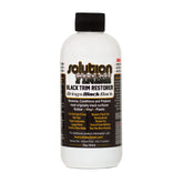 Solution Finish bottle front view showing product and easy handling benefit