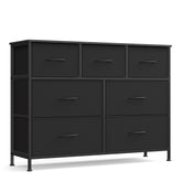SONGMICS BELLAH front view showing seven drawers and slim profile for organized storage
