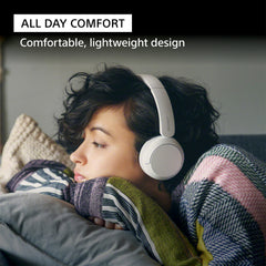 Sony WH-CH520 almohadilla de auricular en primer plano para confort prolongado
