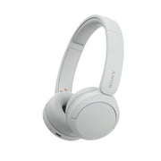 Sony WH-CH520 vista frontal blanco, diseño ligero y elegante