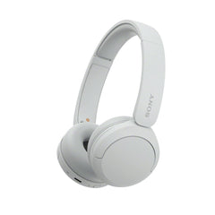 Sony WH-CH520 vista frontal blanco, diseño ligero y elegante